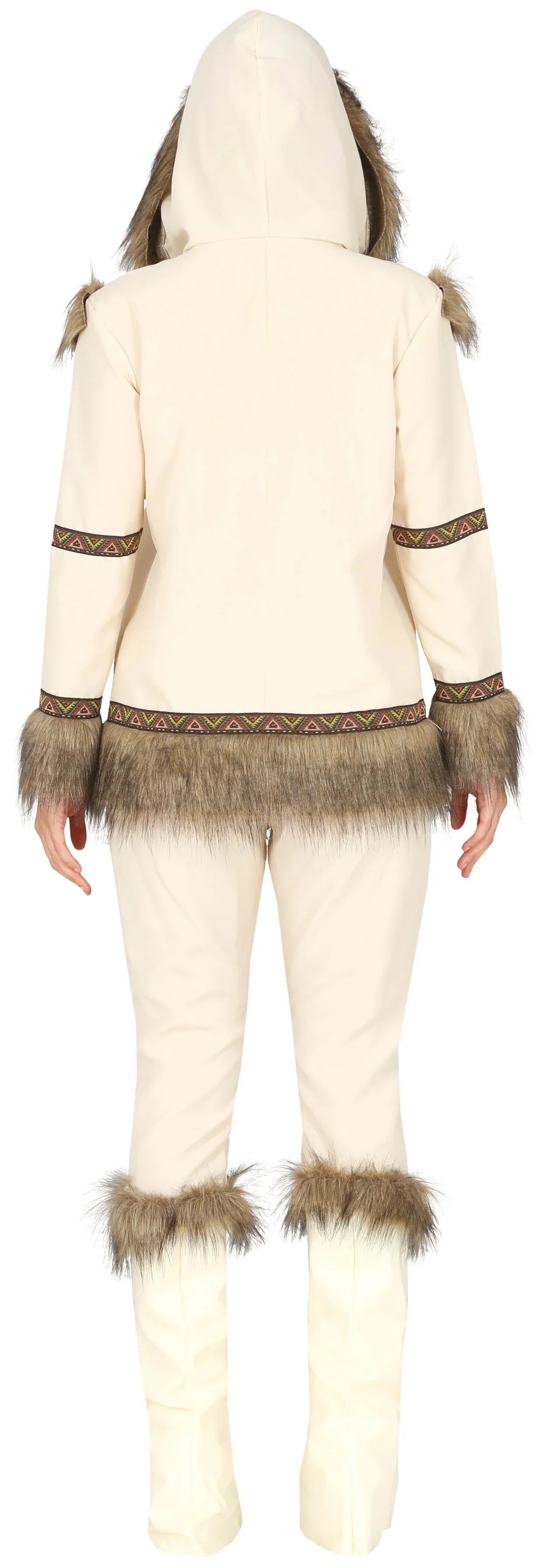 Disfraz de Esquimal Beige para Mujer Esquimales Guirca